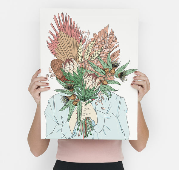 FOREVER FLORAL - A3 PAPER POSTER PRINT